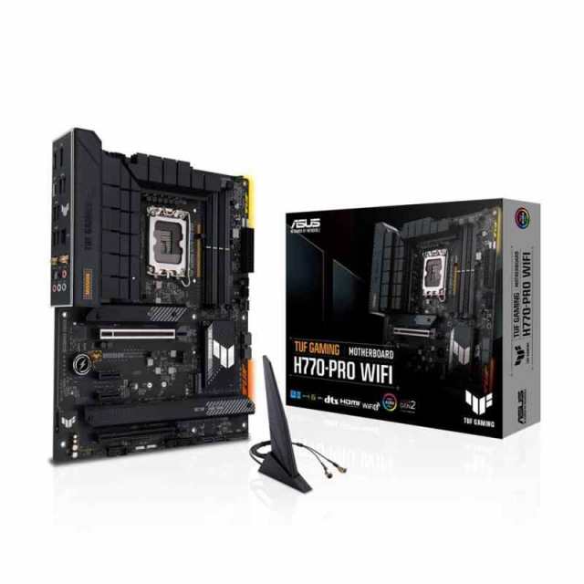 ASUS INTEL 第13.12世代 LGA1700 対応 H770 搭載 ATX マザ—ボードTUF GAMING H770-PRO WIFI/国内正規品