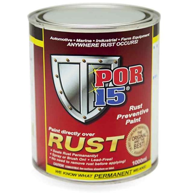 POR-15(ピーオーアール15) Rust Preventive Paint シルバー 1Lの通販は 10,775円