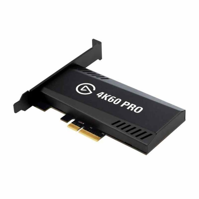 Elgato PCIe Capture Card 低レイテンシーの1080p60 または 4K60 HDR10 で、PS5、PS4/Pro、Xbox Series X/S、Xbox One X/S、OBS、その他