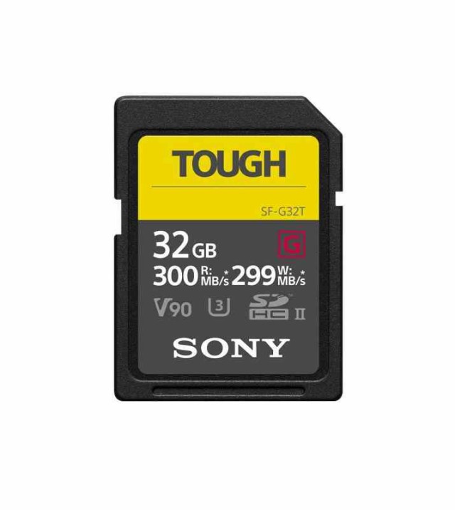 ソニー(SONY) 32GB UHS-II Tough G-Series SDカード SF-G32T (R300/W299)