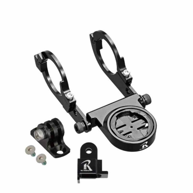 REC-MOUNTS アウトフロントバイクマウント Type9 Garmin Edge & GoPro シマノスポーツカメラ 対応 ［REC-B019-GM］ (Type9ベース+下部ア