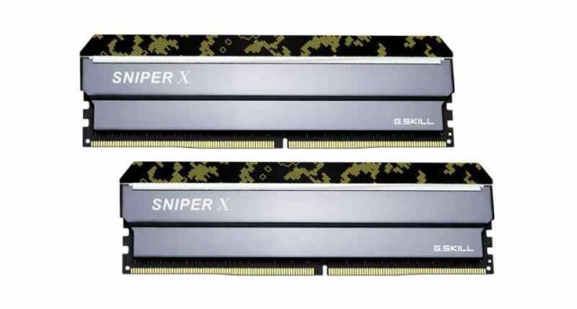 G.Skill SniperX F4-3200C16D-32GSXKB (DDR4-3200 16GB×2)