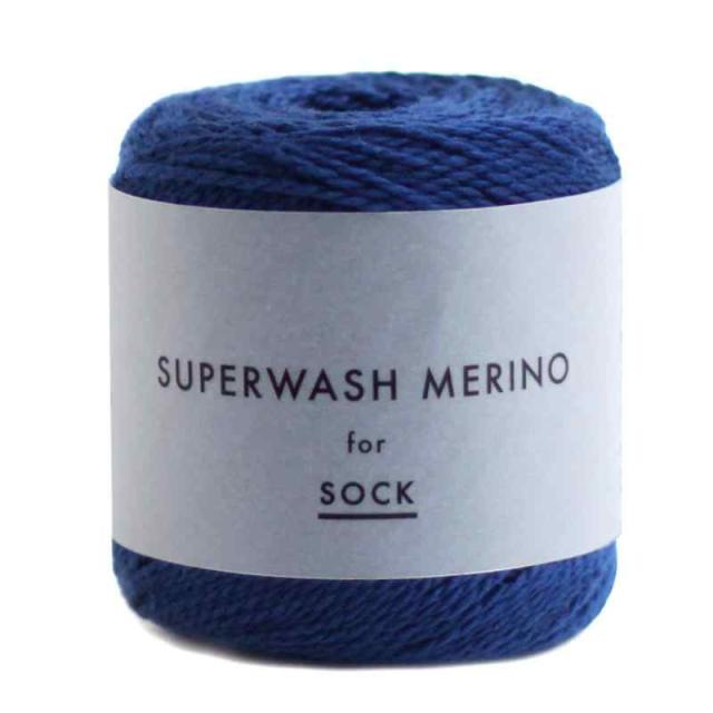 横田 DARUMA スーパーウォッシュメリノ 毛糸 合細 col.5 ブルー 系 50g 約145m 5玉セット 01-6390の通販は