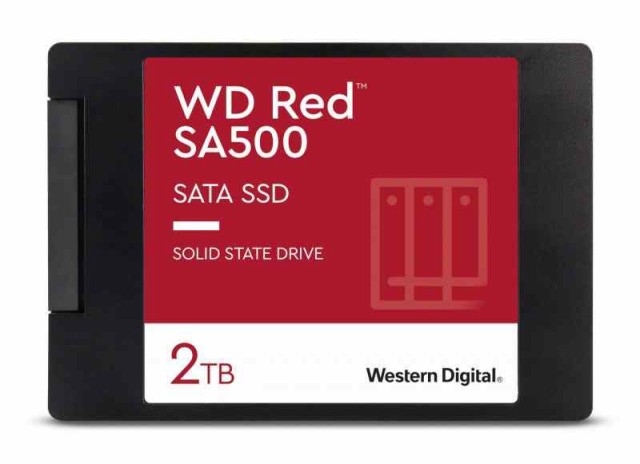 WESTERN DIGITAL 0718037-872322 WD Red 3D NANDシリーズ SSD 2TB SATA 6Gb/s 2.5インチ 7mm 高耐久モデル 国内正規品 WDS200T1R0A