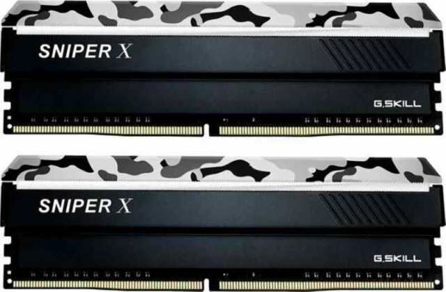 G.Skill SniperX F4-3600C19D-16GSXWB (DDR4-3600 8GB×2)