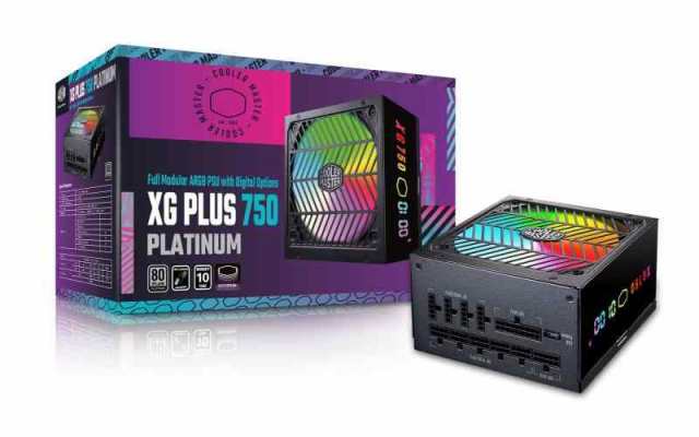 Cooler Master XG Plus Platinum 750W PC電源ユニット デジタルディスプレイ搭載 80PLUS Platinum認証 MPG-7501-AFBAP-XJP PS1180