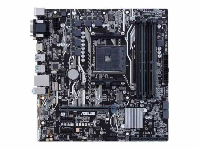 ASUS Prime B350M AMD Ryzen AM4 DDR4 HDMI DVI VGA M.2 uATX B350 マザーボード (PRIME B350M-A/CSM。 Micro ATX)