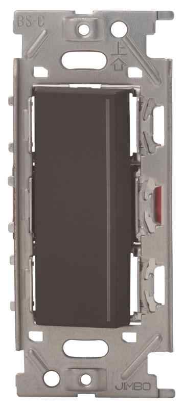 神保電器/NKW3路ガイド・チェックランプ付きスイッチセット シングル ソフトブラック(SB) NKW01013の通販は