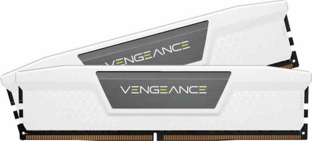 CORSAIR Vengeance DDR5 RAM 16GB (5200MHz。 32GB (2x16GB) ホワイト)