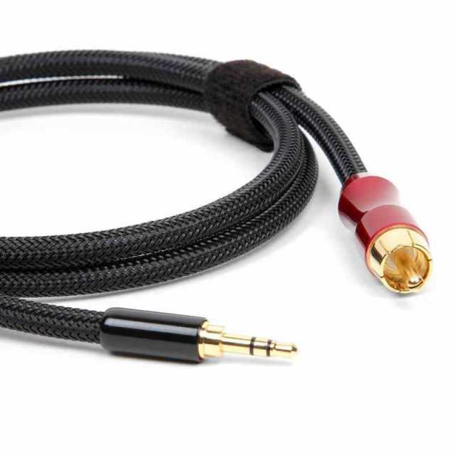 Micca デジタル同軸オーディオケーブル プレミアム SPDIF - 3.5mm (1/8インチ) - RCA 3フィート FiiO X3 X5に対応の通販は