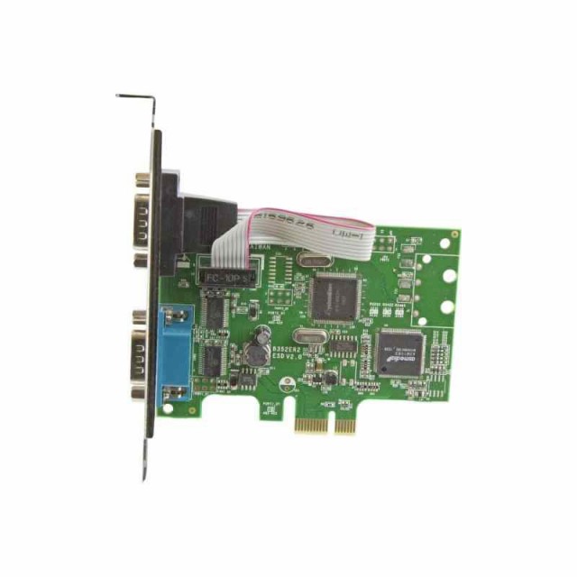 StarTech.com RS232Cシリアル2ポート増設PCI Expressカード 16C1050 UART内蔵 PEX2S1050