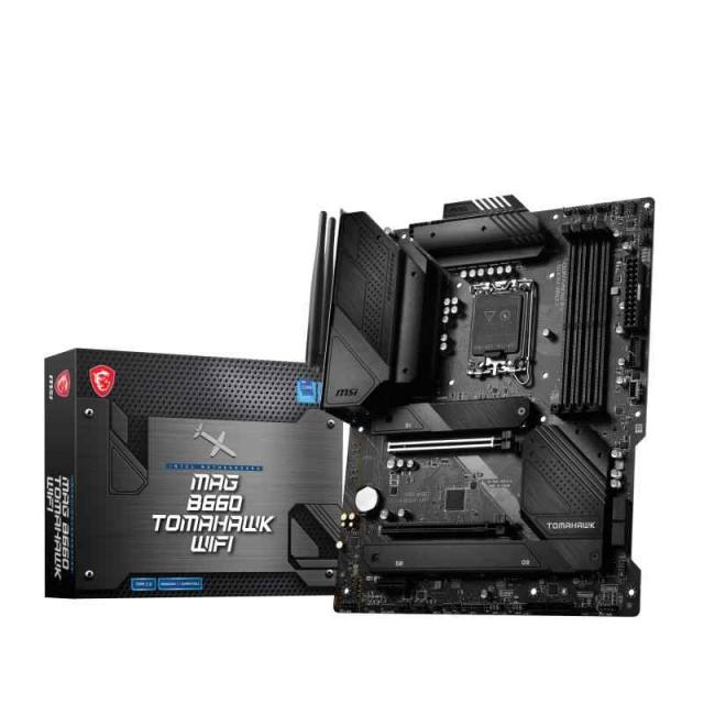 MSI MAG B660 TOMAHAWK WIFI マザーボード ATX [Intel B660チップセット搭載] 第12世代CPU(LGA1700)対応 MB5697の通販は 17,930円