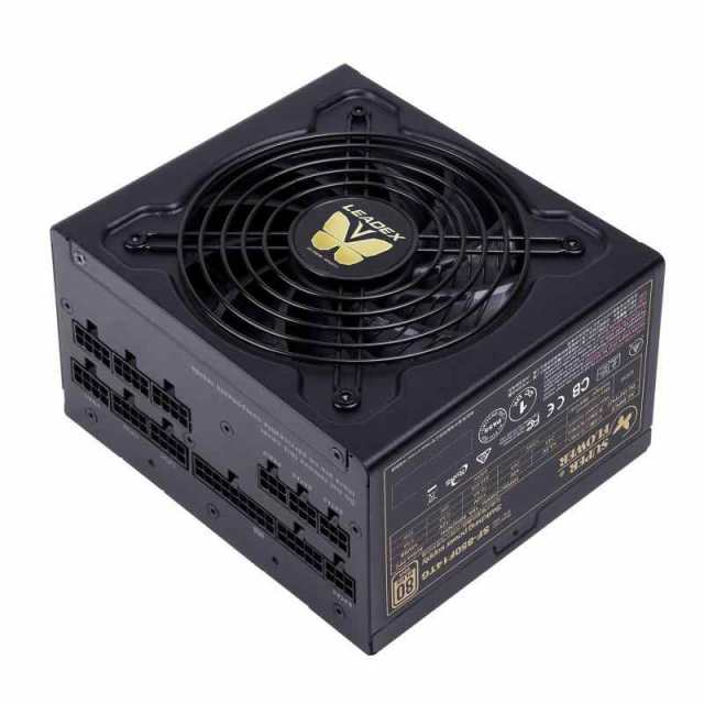 SUPERFLOWER 奥行130mmコンパクトATX電源ユニット 80PLUS GOLD認証 フルブラグイン LEADEX V G130X-850W 日本正規品 (850W)