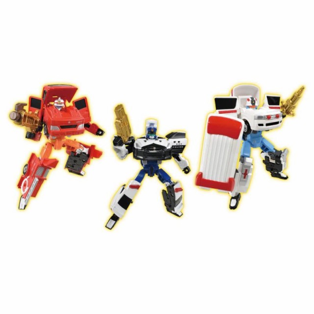 タカラトミー(TAKARA TOMY) 『 トミカ ジョブレイバー 警察消防救急 DXセット 』 ミニカー 車 おもちゃ unisex 3歳以上 玩具安全基準合格