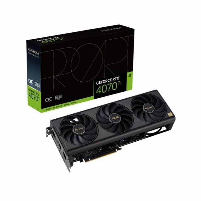 ASUS ProArt GeForce RTX 4070 Ti OC エディション 12GB GDDR6X / PROART-RTX4070TI-O12G 国内流通品