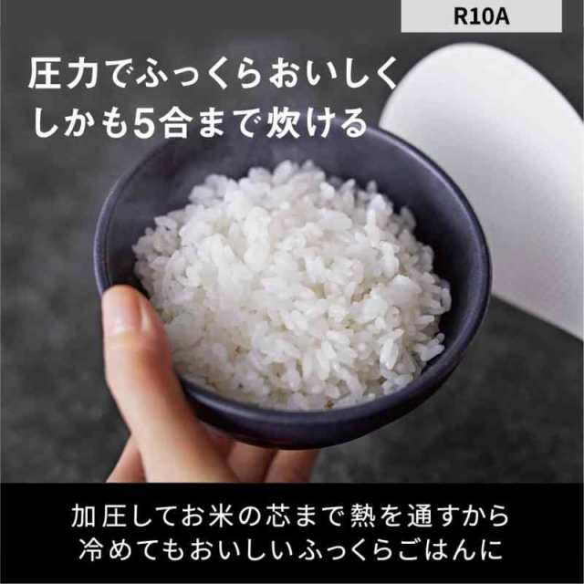 パナソニック 炊飯器 5合 圧力IH 新生活 一人暮らし コンパクトサイズ ふた食洗機対応 グリーン SR-R10A-G