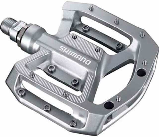 シマノ(SHIMANO) ペダル フラット PD-GR500 各色 (シルバー)