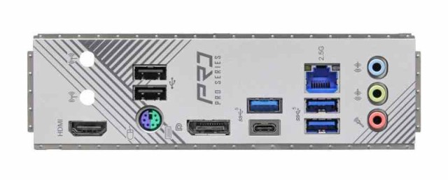 ASRock マザーボード B760M Pro RS Intel 第12世代 ・ 13世代 CPU （ LGA1700 ）対応 B760チップセット DDR5 Micro ATX マザーボード 【