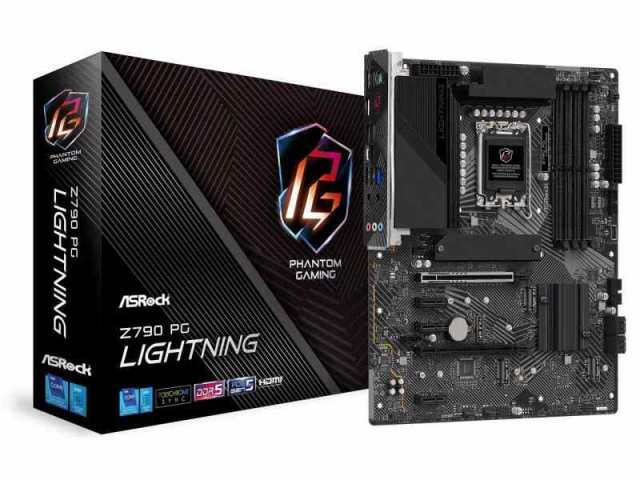 ASRock マザーボード Z790 PG Lightning Intel 第12世代 ・ 13世代 CPU ( LGA1700 )対応 Z790チップセット DDR5 ATX マザーボード 【国内