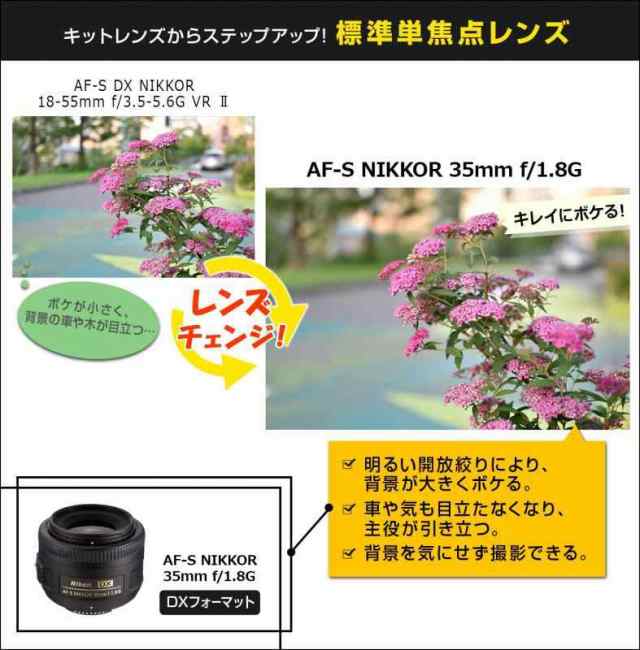 Nikon 単焦点レンズ AF-S DX NIKKOR 35mm f/1.8G ニコンDXフォーマット専用