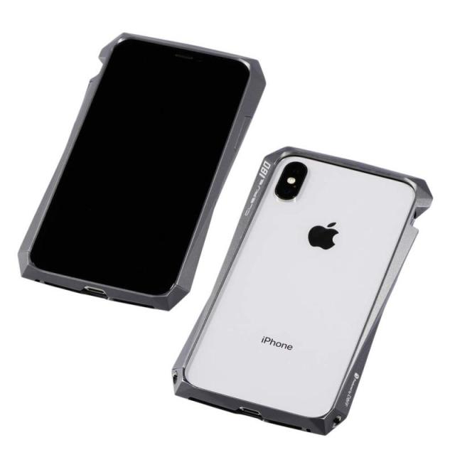 Deff（ディーフ） CLEAVE Aluminum Bumper 180 for iPhone XS Max アルミバンパー iPhone XS Max用 (グラファイト)の通販は 5,310円