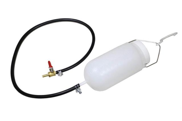 ガソリンサブタンク 吊り下げ式 予備タンク 1L バイクメンテナンス用 リザーバータンク コック ホース付 キャブ調整 工具の通販はその他バイク用品