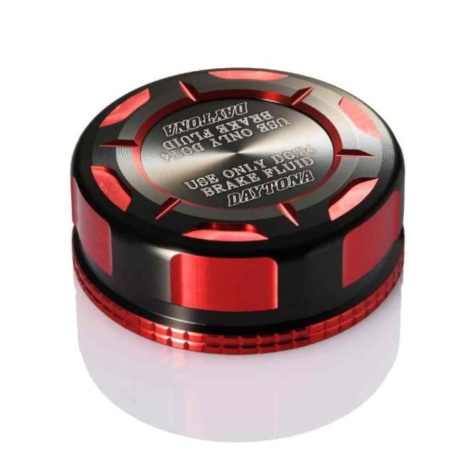 デイトナ(Daytona) PREMIUM ZONE(プレミアムゾーン) バイク用 マスターシリンダー キャップ NISSIN (ニッシン) φ42mm レッド 92732の通販は