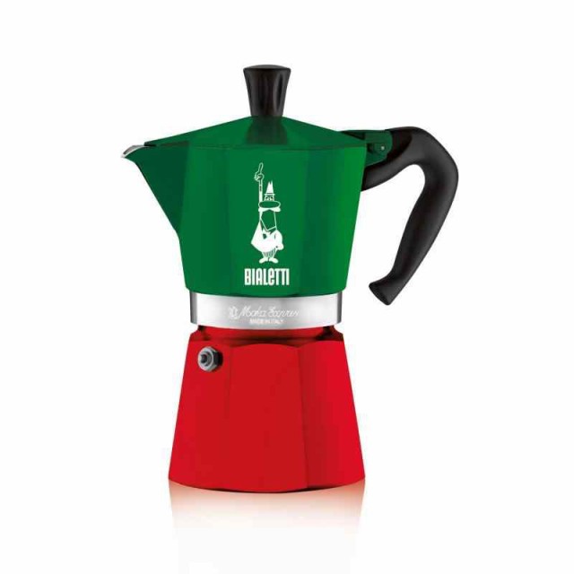 Bialetti (ビアレッティ) モカ 直火式 (コーヒーメーカー エスプレッソメーカー マキネッタ) (モカエキスプレス 6カップ イタリア)