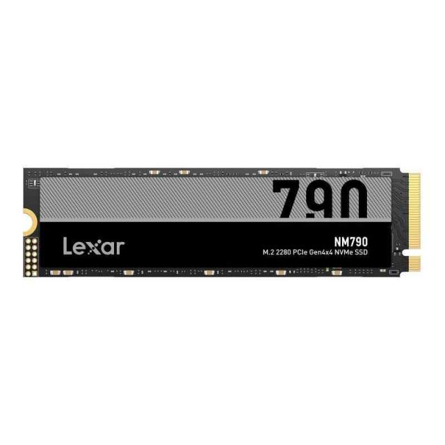 Lexar SSD PCIe Gen4x4 M.2 NVMe 2280 グラフェン放熱シート搭載 PS5動作確認済み R:7400MB/s W:6500MB/s NM790 高耐久3D NAND 国内正規品 メーカー5年 2TB