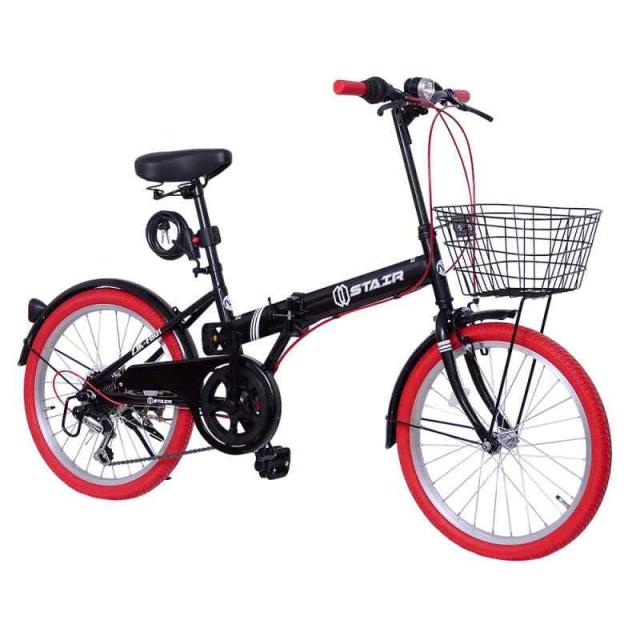 折りたたみ自転車 6段変速２６インチ ミニベロ ママチャリカゴ付 折り畳み【黒】 Amazon | ママチャリ 折りたたみ自転車 26インチ6段変速ミニベロ カゴ