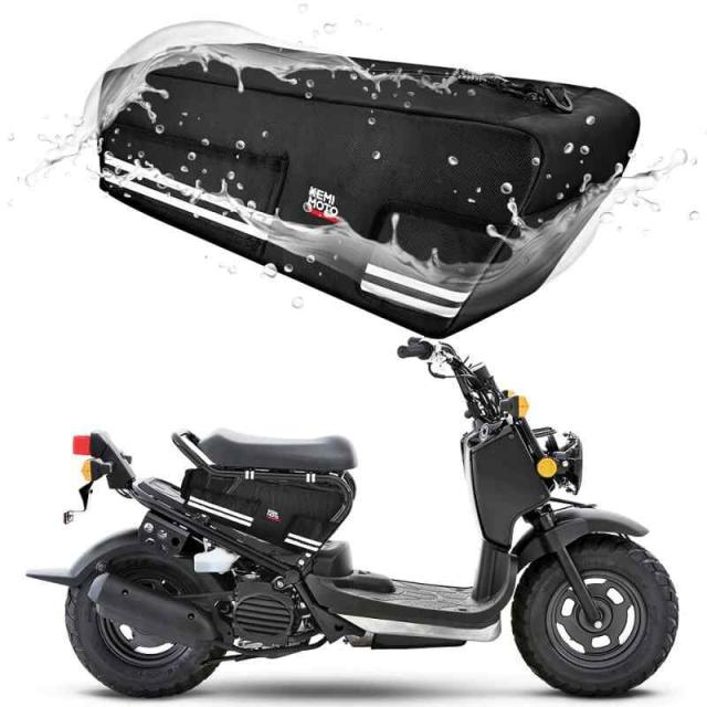 KEMIMOTO ズーマー 収納 撥水 ズーマー カスタムパーツ ズーマー バッグ Ruckus NPS50 ズーマー 収納ボックス zoomer ズーマー/Zoomer Ruckus, NPS50 2003-2024年式 ブラックの通販は 6,833円