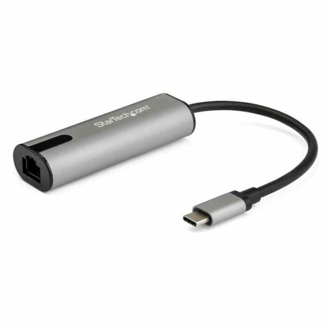 StarTech.com LANアダプター/USB-C/1x RJ45/100Mbps/1G/2.5G/スペースグレー