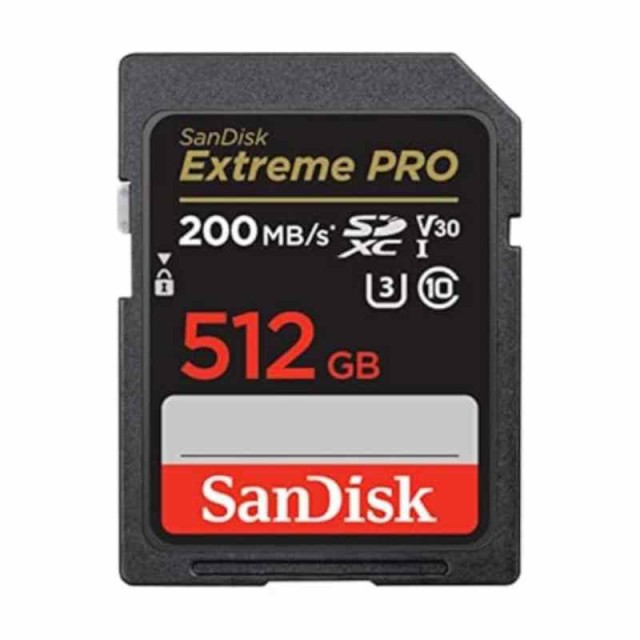 SanDisk (512GB メモリーカードのみ。)