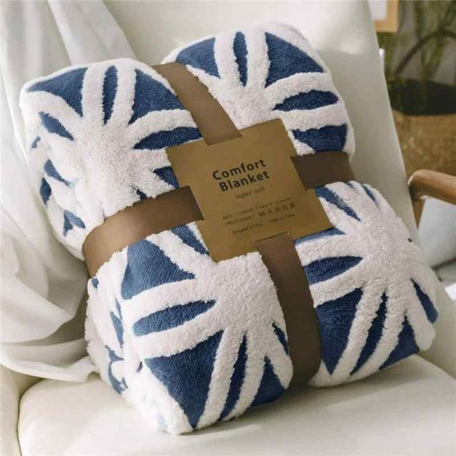 sledar(スレダー) 毛布 掛け毛布 ひざ掛け 発熱二枚合わせ パイル シープ調 ふわふわ 丸洗いOK 抗菌防臭 防ダニ加工 2CM厚手 プレゼント 秋冬 (ダブル（180ｘ210cm）, 青藍色)の通販は 5,054円