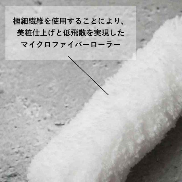 ハケ市 ミニスモール ローラー マイクロファイバー ホワイト 3インチ 13mm 50本 セット 塗装 ペイントローラー まとめ買いの通販は