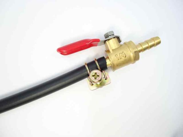 ガソリンサブタンク 吊り下げ式 予備タンク 1L バイクメンテナンス用 リザーバータンク コック ホース付 キャブ調整 工具の通販は