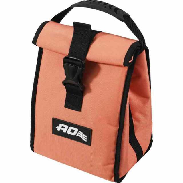 【正規品5年】 AO Coolers(エーオークーラーズ) ランチソフトクーラー コーラル 5.7L 軽量 保冷 ロールトップ式 小型 クーラーボックス 保冷バッグ キャンプ ピクニック ゴルフ サブクーラー 折りたたみ可能