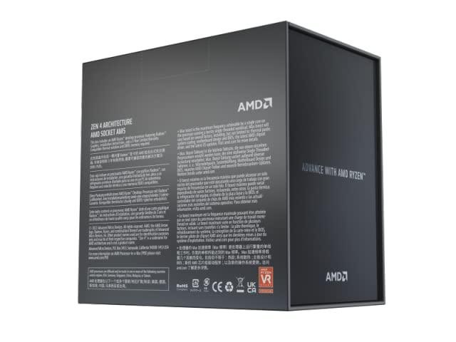 AMD Ryzen 9 7900X Box coolerなし 12コア24スレッド / 4.7GHz(Boost 5.6GHz) 170W 100-100000589WOF 三年 品