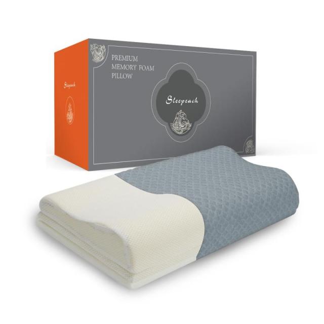Sleepeach 枕 まくら 低反発 低反発枕 6段階高さ調整機能で「失敗しない」高さ調整可 pillow ジャストフィット カバー洗濯可 (グレー)の通販は 7,065円