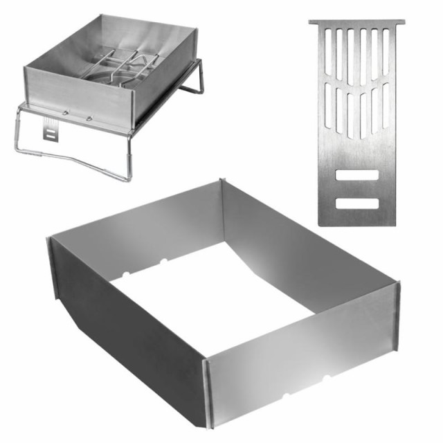 風防 スノーピーク(snow peak) フラットバーナー専用 ウインドスクリーン 風防板 風よけ 携帯便利 コンパクト アウトドア キャンプ  ステンレス製 (風防板 とアシナガプレート)の通販はau PAY マーケット - EMASHOP | au PAY マーケット－通販サイト
