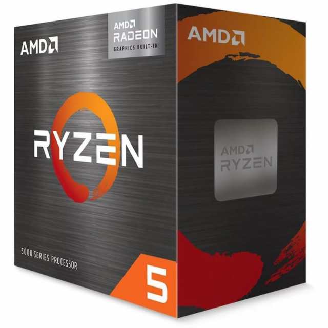 AMD CPU Ryzen 5 5600GT with Wraith Stealth Cooler AM4 3.6GHz 6コア / 12スレッド 19MB 65W 品 100-100001488BOX