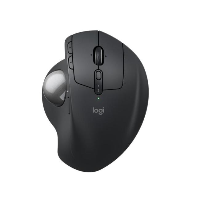 ロジクール 静音 ワイヤレス トラックボール マウス MXTB2d MX ERGO S Bluetooth Logibolt 無線 windows mac iPad OS Chrome Android トラックボールマウス マウス グラファイト 国内品 
