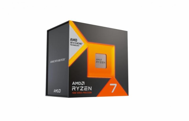 AMD CPU CPU Ryzen 7 7800X3D, without Cooler 4.2GHz 8コア / 16スレッド 104MB 120W 品 100-100000910WOF