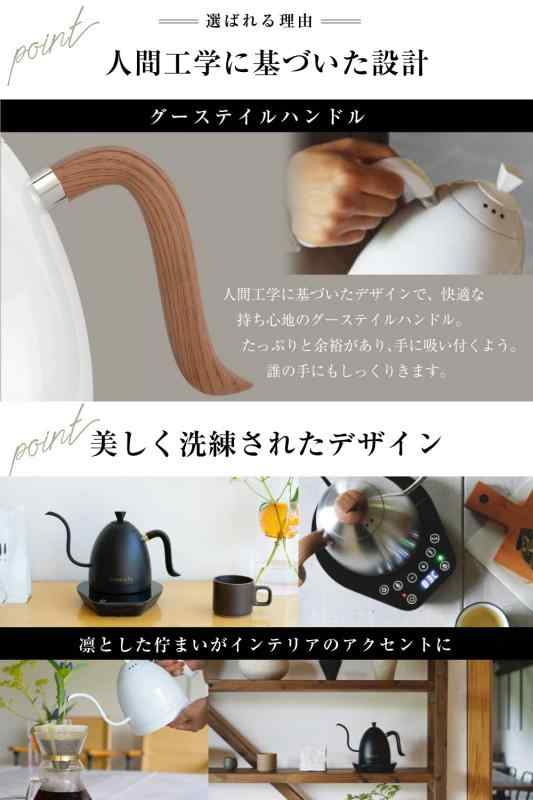 Brewista ケトル (ステンレススチール 1.0L)