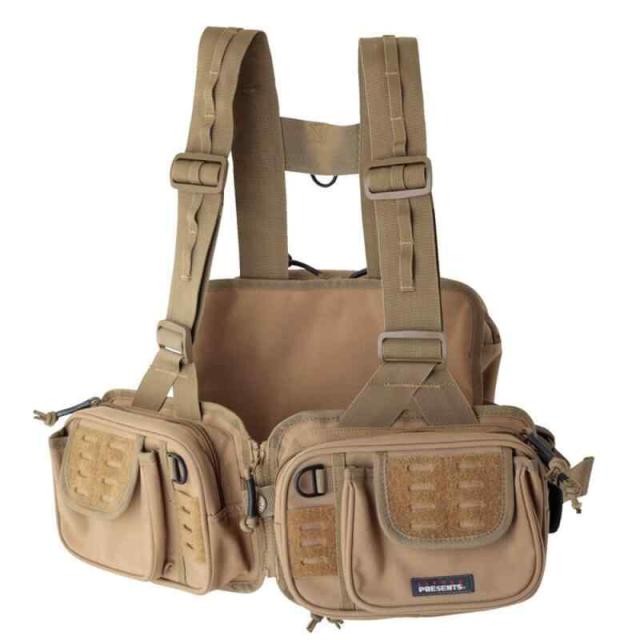 リトルプレゼンツ ストラップベストTC V-27 カーキ(KH) フリー