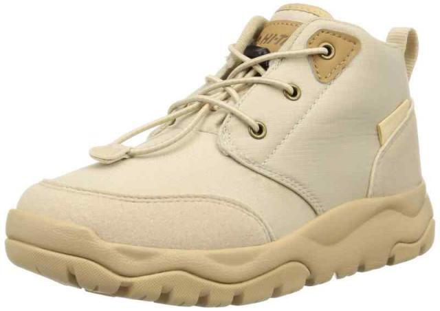 ハイテック アウトドアスニーカー HT CM012 ROVER CHUKKA WP 〔ローバーチャッカWP〕 防水 保温 ベージ 22.0 cm E