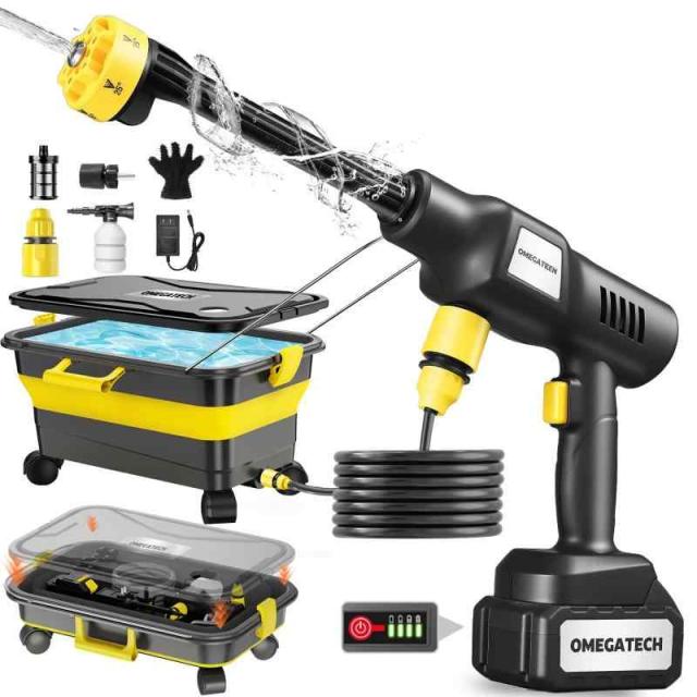 2025年最新モデル、aZyvrexの充電式コードレス高圧洗浄機 Amazon | Zyvrex 高圧洗浄機 コードレス 充電式【2025年新登場革新6in1