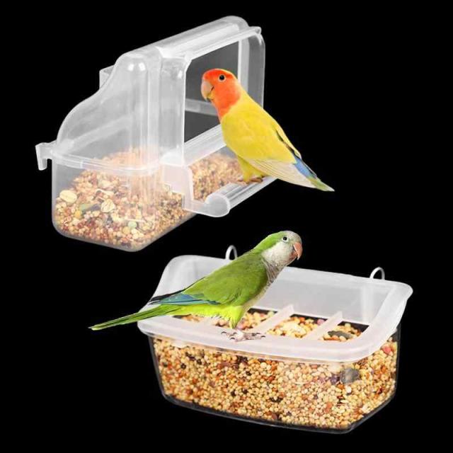 鳥かごフィーダー 2個セット バードフィーダー 鳥 餌入れ 水入れ