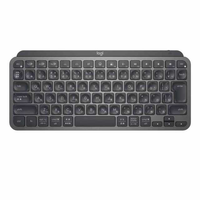 ロジクール MX KEYS mini KX700GR ミニマリスト ワイヤレス イルミネイテッド キーボード グラファイト 式 bluetooth Logi Bolt Unifying