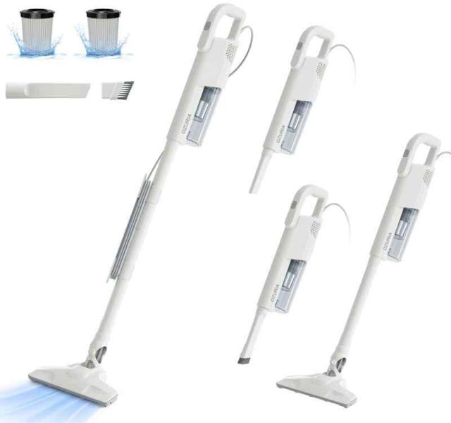 2段吸引力 コード式掃除機初登場 強弱切替 最大35000Pa Ozuria サイクロン 2WAY仕様 スティック掃除機 軽量 スティッククリーナー 多種類ノズル付き 遠心分離 5M電源コード 紙パック不要 ハードフロア/カーペット/カーテンに適用 PSE